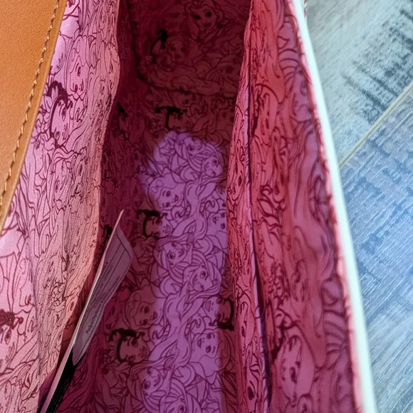 Disney Princess Floral Crossbody Loungefly - Picture 5 of 7